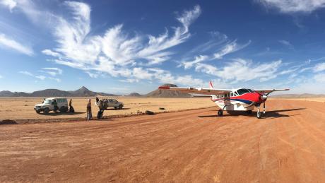 MAF flight to deliver IV fluid for a patient in critical condition