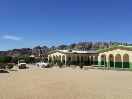 The hospital where Mark and Andrea work